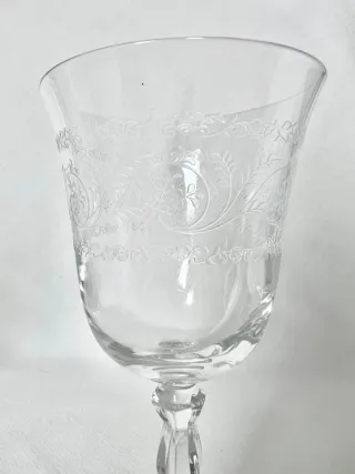 Servicio de 6 copas de vino J.G. Durand | Nuevas