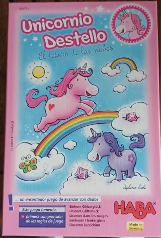 Juego de Mesa Unicornio Destello HABA