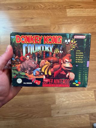 Donkey Kong Country SNES PAL