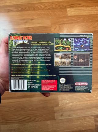Donkey Kong Country SNES PAL