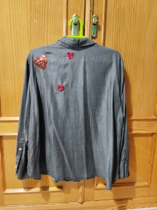 Camisa El Corte Inglés lentejuelas