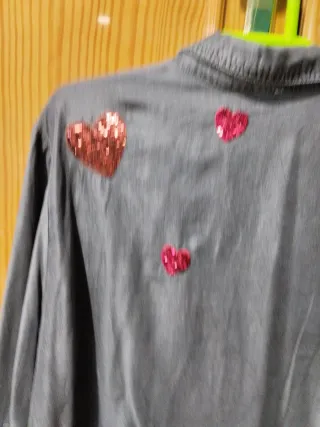 Camisa El Corte Inglés lentejuelas