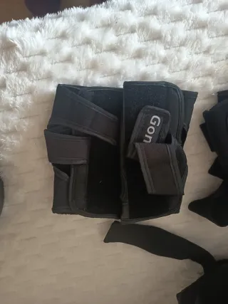 Set Protectores Skate/Patines Gonex Negro