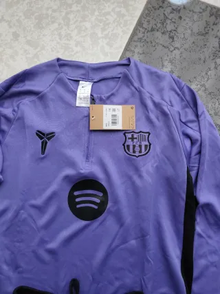 Chándal niño Barcelona morado y negro