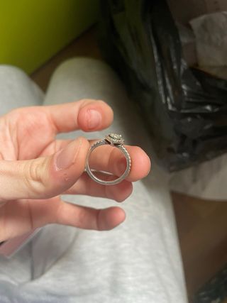 Anillo Pandora Corazón Plata