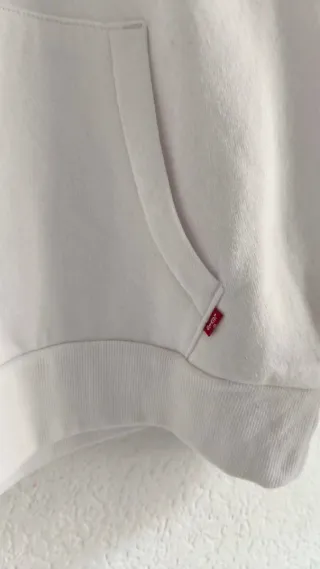 Sudadera Levi's Blanca T14a