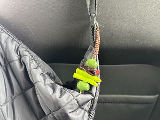 Llavero de arcilla hecho a mano