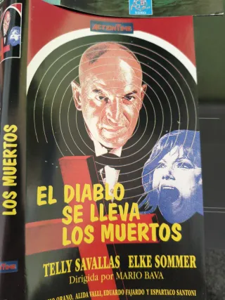 9 CARÁTULAS VHS ORIGINALES VÍDEOCLUB