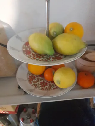 Frutero de cerámica