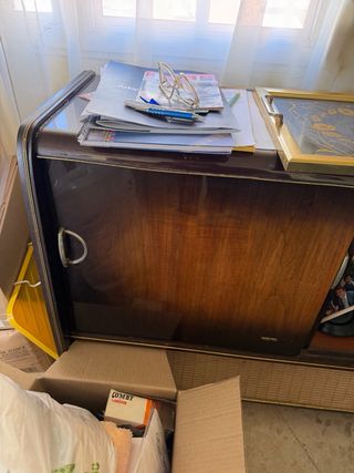Mueble Tocadiscos Vintage