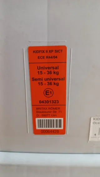 Silla Auto Britax Römer 15-36kg Azul