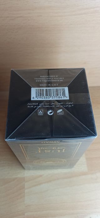 Perfume JUST ASWAD - FRAGANCE WORLD - ORIGINAL