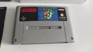 Super Mario World Nintendo SNES PAL España
