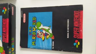Super Mario World Nintendo SNES PAL España