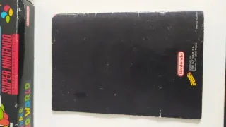 Super Mario World Nintendo SNES PAL España