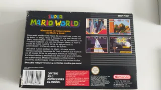 Super Mario World Nintendo SNES PAL España