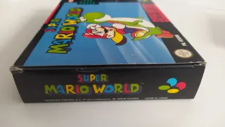 Super Mario World Nintendo SNES PAL España