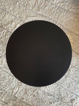 Vendo 2 Mesas auxiliar redonda negra