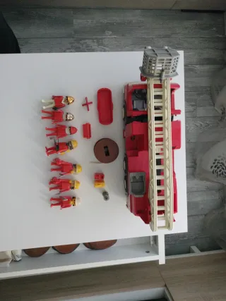 Camión Bomberos Playmobil con Accesorios