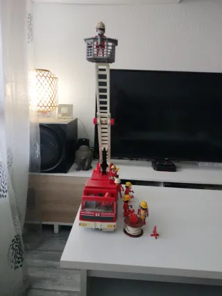 Camión Bomberos Playmobil con Accesorios