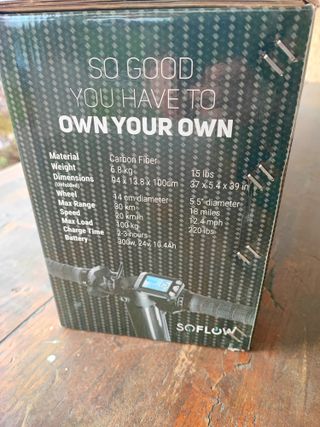 MONOPATTINO SOFLOR CARBON AIR 6.8KG  SOFLOW AIR CA