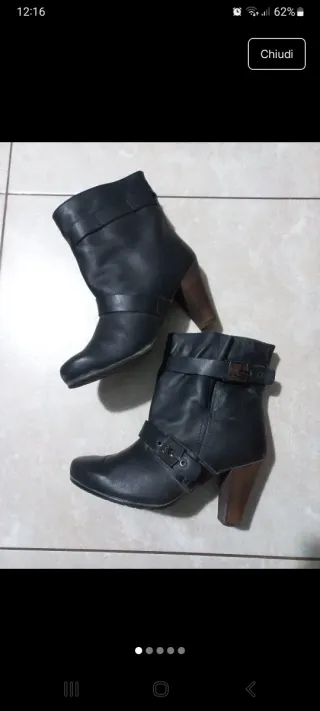 Stivaletti invernali in pelle Scholl n.38