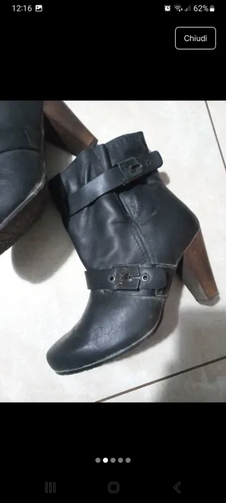 Stivaletti invernali in pelle Scholl n.38