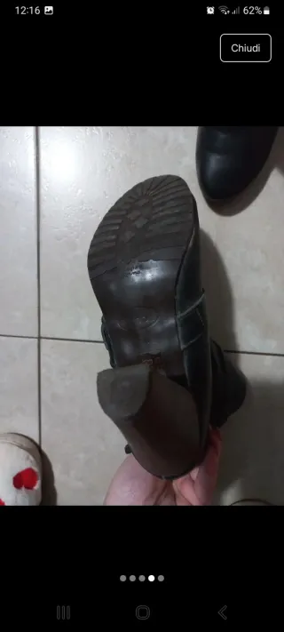 Stivaletti invernali in pelle Scholl n.38