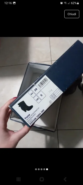 Stivaletti invernali in pelle Scholl n.38