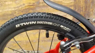 Bicicleta Infantil Btwin 16 Pulgadas Roja