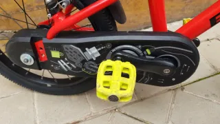 Bicicleta Infantil Btwin 16 Pulgadas Roja