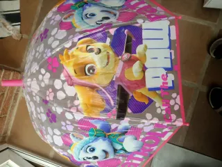 Paraguas Patrulla Canina Transparente