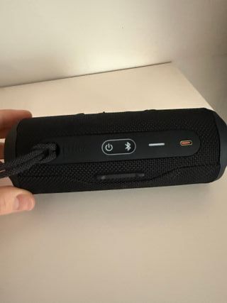 Altavoz JBL Flip 6 Negro y Naranja