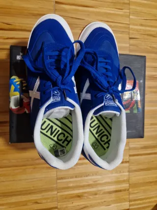 Zapatillas Fútbol Sala Munich Gresca 03 Azul T.44