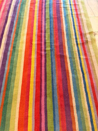 Alfombra Ikea Rayas Multicolor 140x200