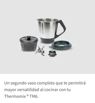 En su caja sin abrir Vaso completo Thermomix TM6