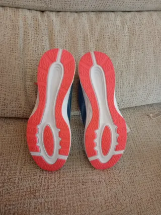 Zapatillas CRIVIT azules y rosas