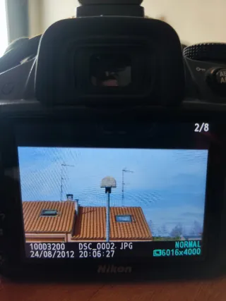 Cámara Nikon D3200 Kit + Accesorios