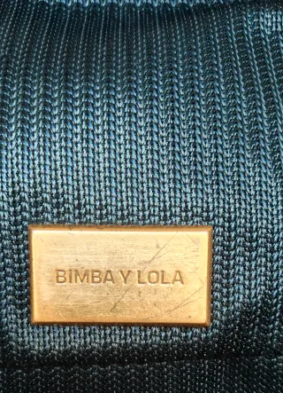 Bolso Bimba y Lola bandolera negro/azul
