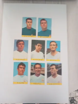 Postales de fútbol Real Madrid