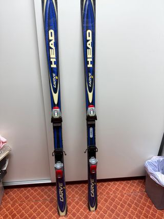 Esquís HEAD Carve 6 - 170cm con fijaciones