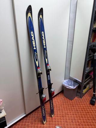 Esquís HEAD Carve 6 - 170cm con fijaciones