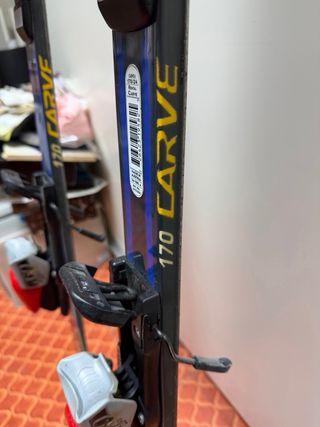 Esquís HEAD Carve 6 - 170cm con fijaciones