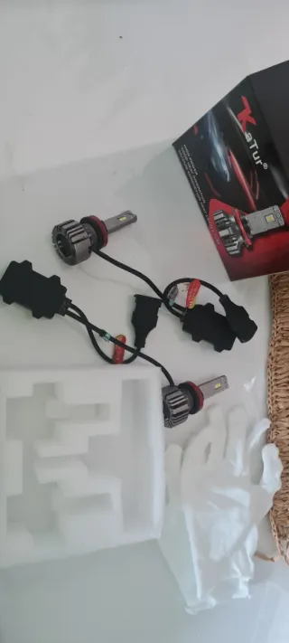 Bombillas LED H8 coche 20000LM Xenon (2 pzas)