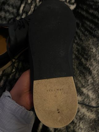 Zapatos de vestir hombre azul/gris