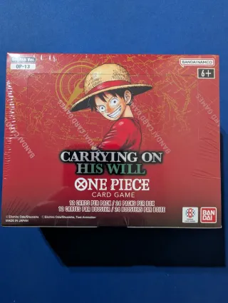 Caja OP-13 One Piece Carrying On His Will Sellada