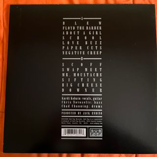 Nirvana Bleach Vinilo Grunge