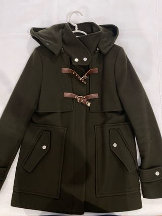 Abrigo Zara Verde Oliva