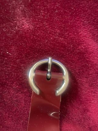 Reloj Vintage Dama Rosa y Plata, cuerda manual