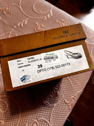 Zapatos Gloria Ortiz Talla 39 Mujer
